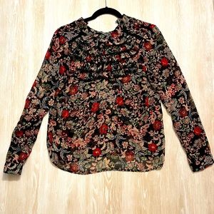 Zara Floral Top